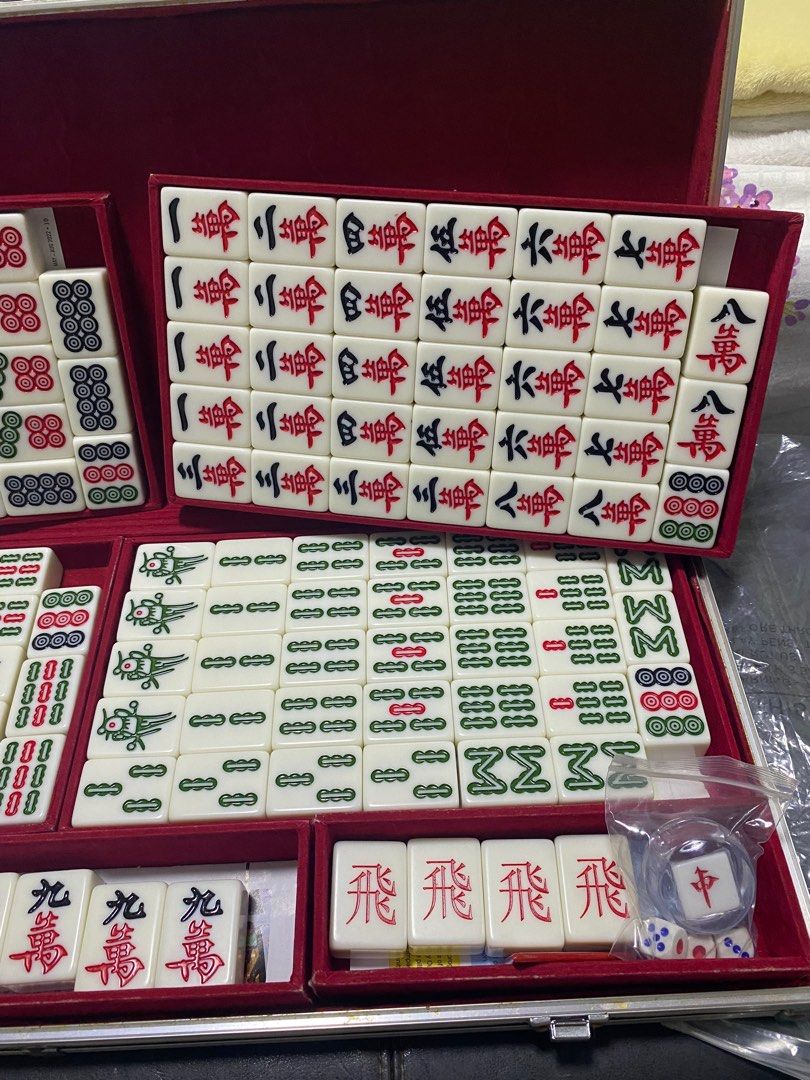 Big Mahjong Tile (As good as new) , Everything Else on Carousell