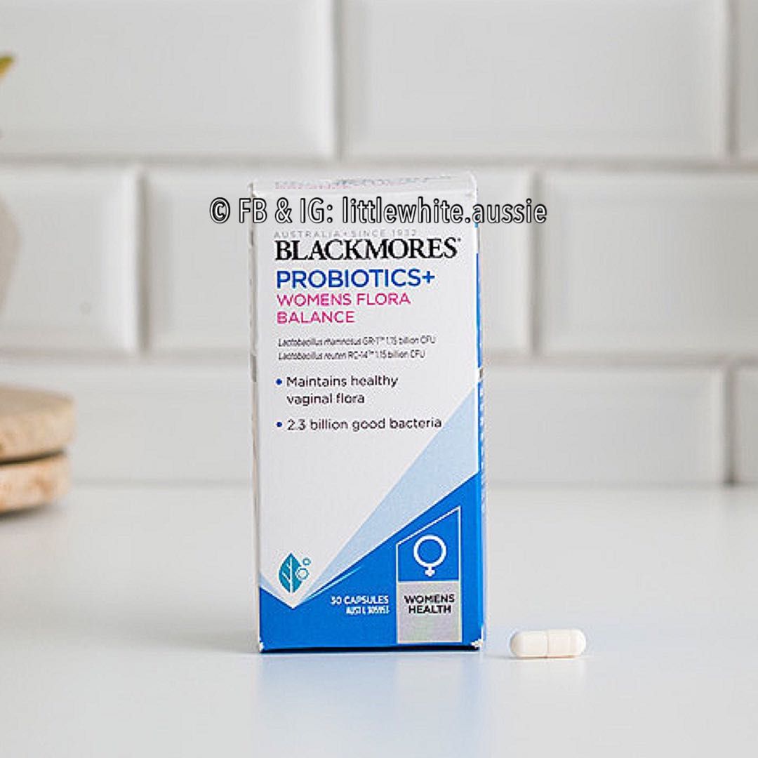 Blackmores probiotic women's flora balance 2025