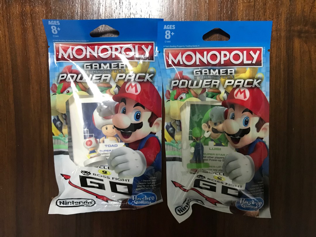 Monopoly Super Mario Gamer Edition Power Pack Mystery Box 24 Packs