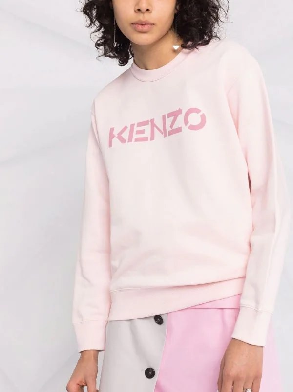 BNWT Kenzo pink sweatshirt jumper in pink Size S Women s Fashion