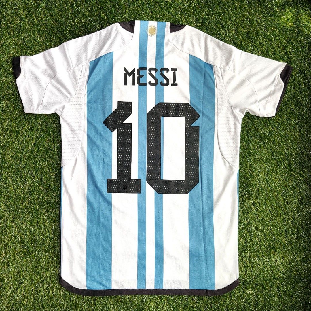 Argentina 22 Messi Home Jersey