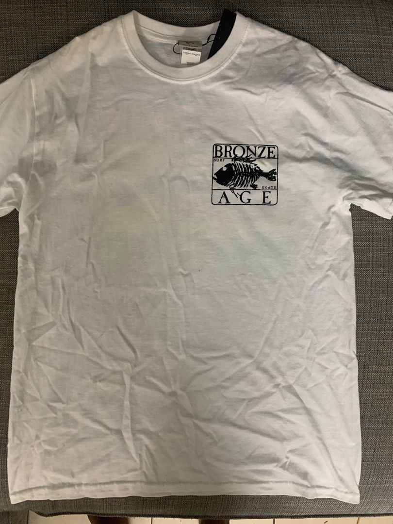 Bronze Age skate surf vintage vtg brand tee, Men's Fashion