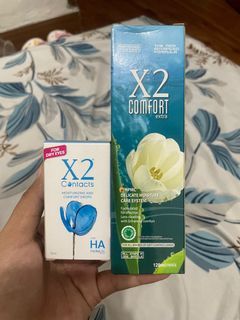 Cairan solfens X2 Comfort & tetes mata khusus softlens
