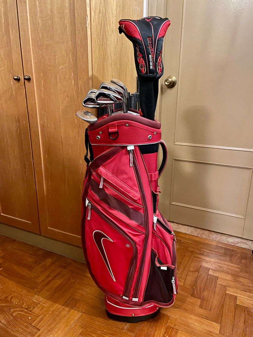 Callaway Diablo Edge Full Complete Golf Set + Nike Golf Bag, Sports
