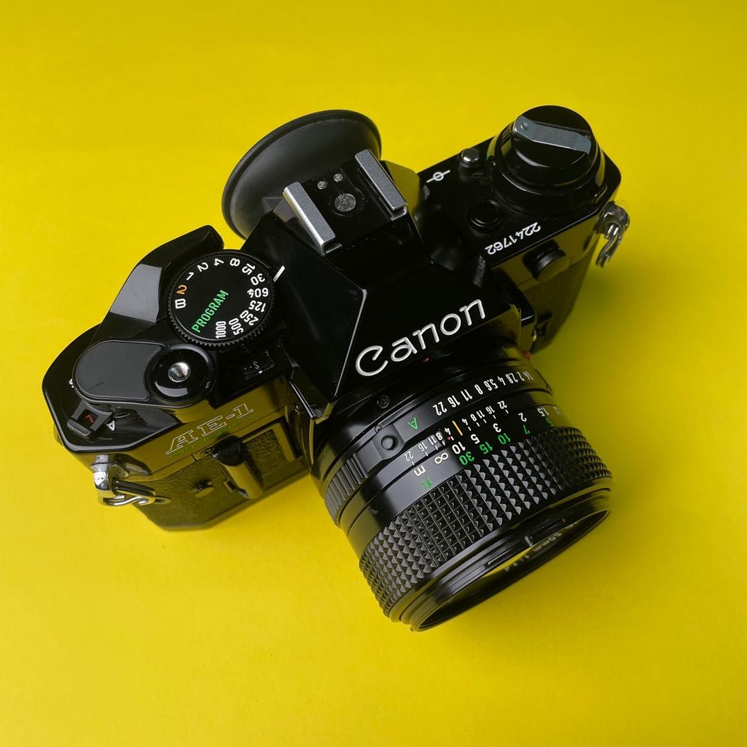 Canon AE-1 PROGRAM nFD 50mm f1.4 lens