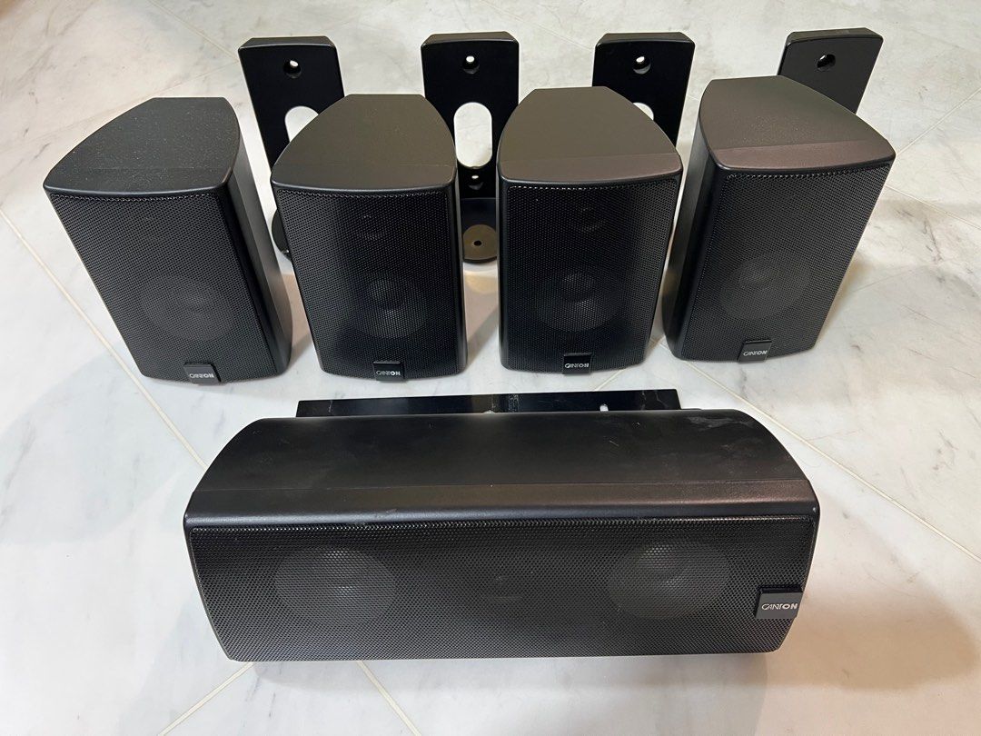 Canton Plus QX 150 German Surround Center Speakers Set of 5