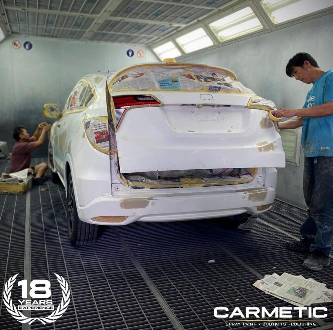 CAR SPRAY PAINT/BODYKIT/POLISHING/PANEL BEATING/ACCIDENT REPAIR (full