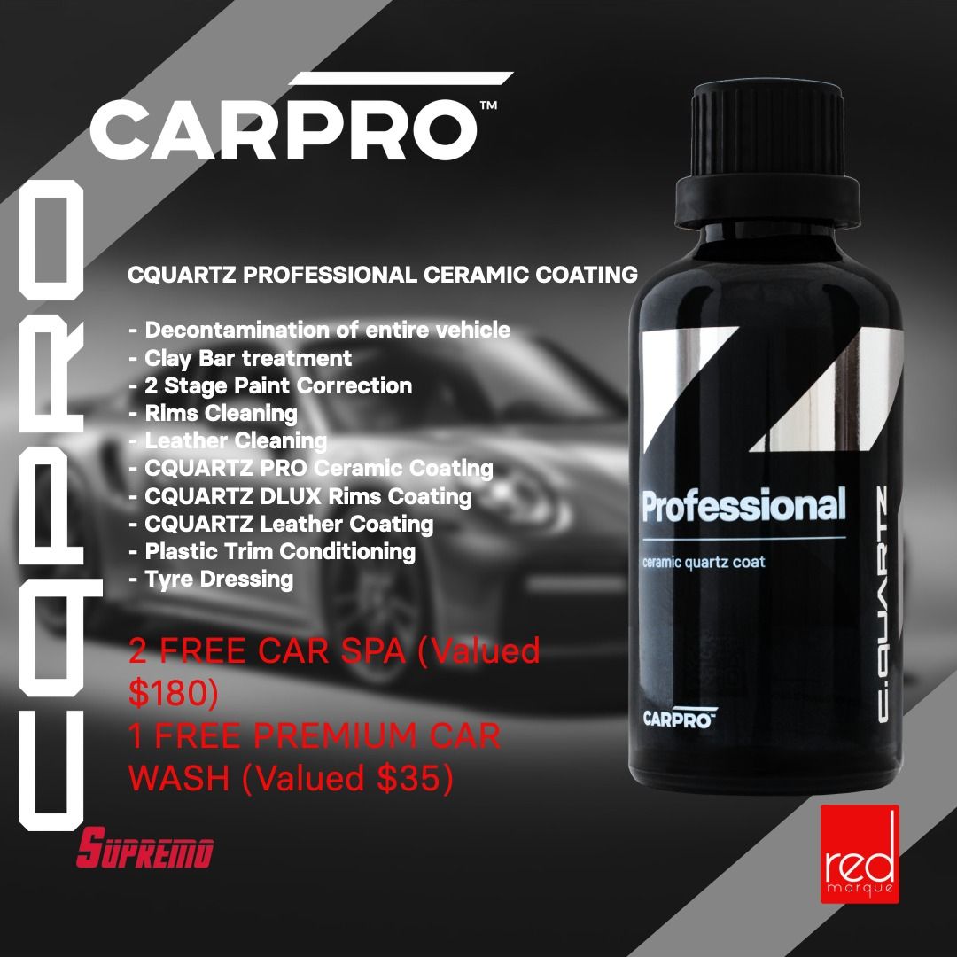 CARPRO PROFESSIONAL CERAMIC COATING, Car Accessories, Car Workshops ...