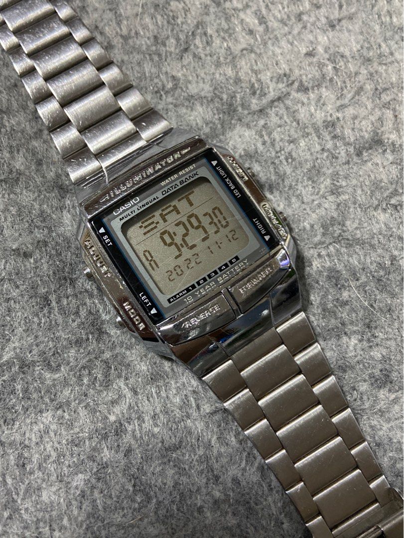Casio Vintage Watch DB-360 (Silver), Women's Fashion, Watches ...