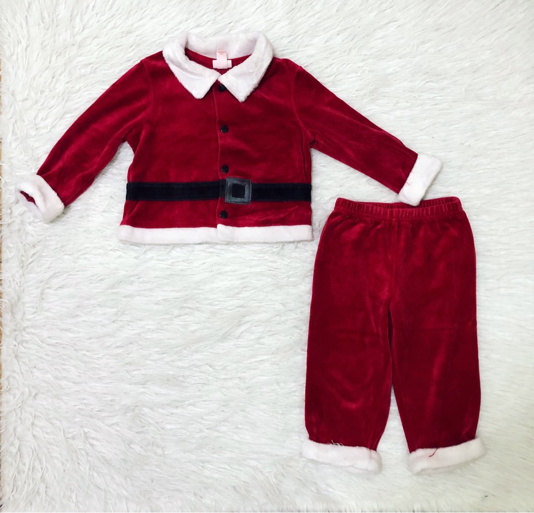 Cat & Jack Santa costume, Babies & Kids, Babies & Kids Fashion on Carousell