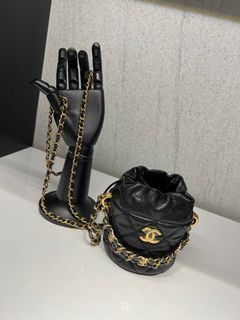 Chanel Drawstring Bucket Bag, Luxury, Bags & Wallets on Carousell