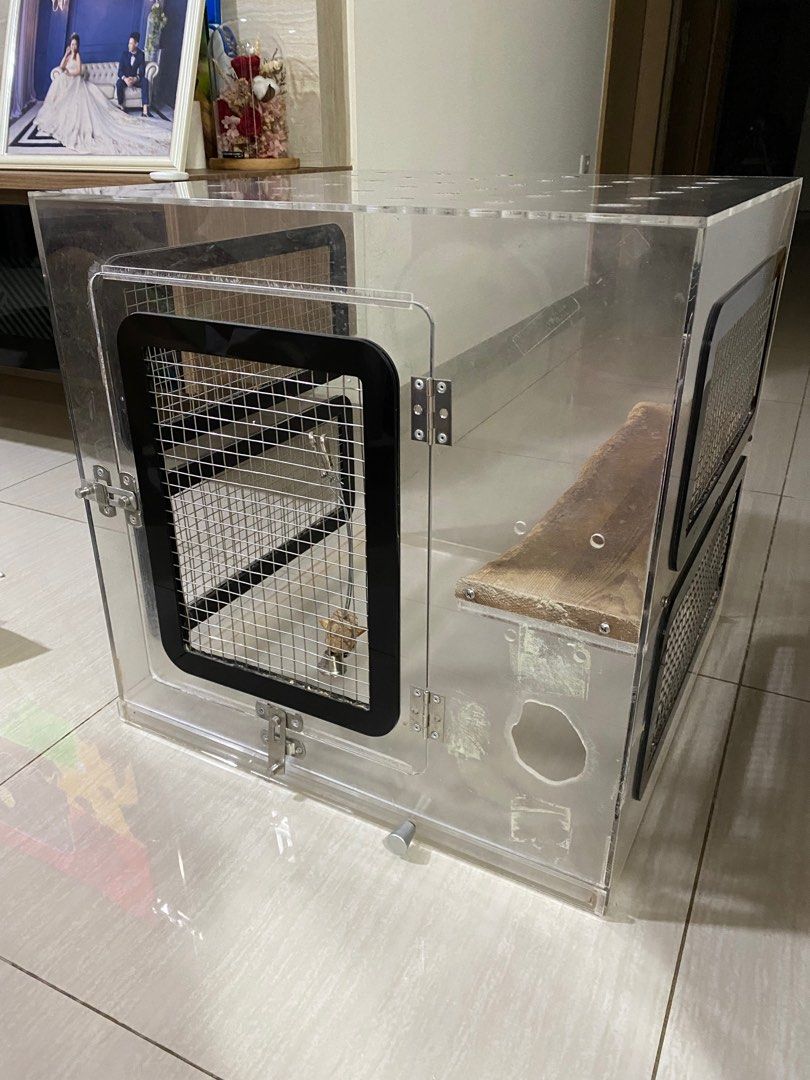 Acrylic chinchilla cage sales