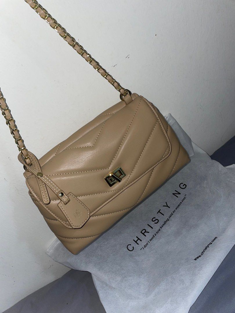 Christy Ng Felix v2 Quilted Handbag, Women's Fashion, Bags & Wallets,  Cross-body Bags on Carousell