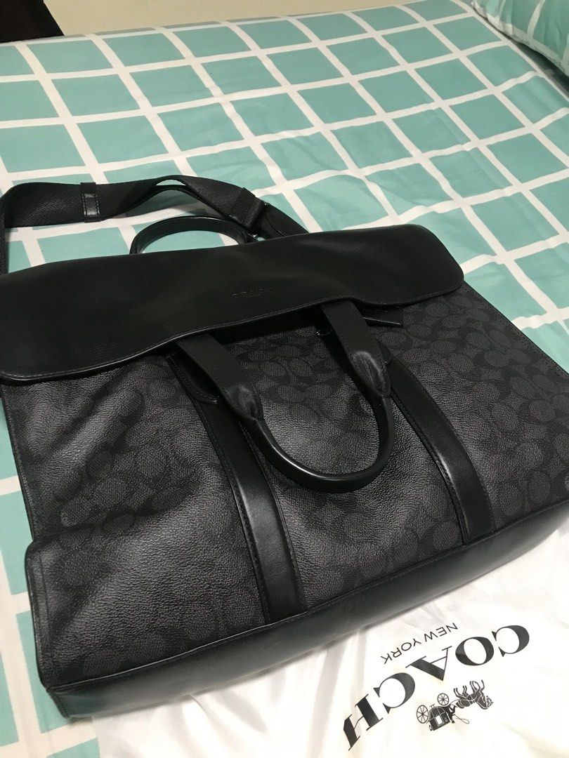 Coach Laptop Bag, Luxury, Bags & Wallets on Carousell