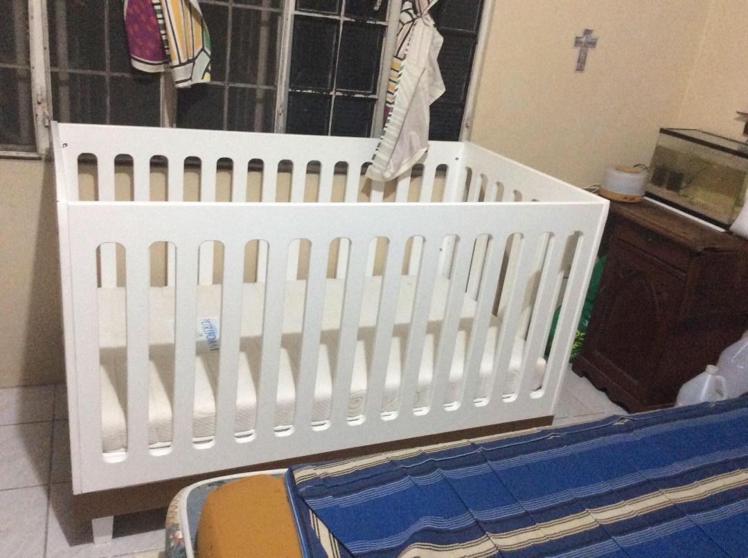 Cuddlebug Crib with Uratex foam, Babies & Kids, Baby Nursery & Kids Furniture, Cots & Cribs on