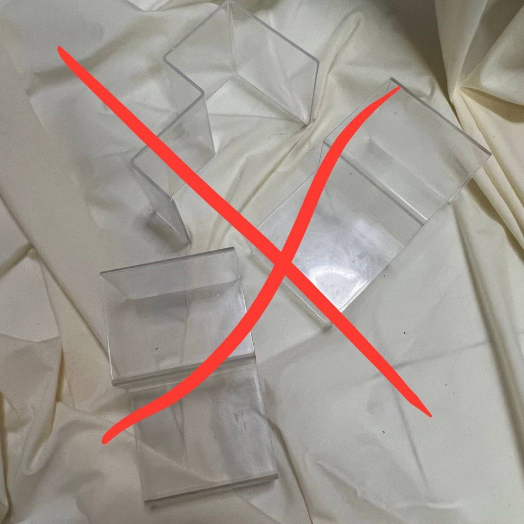 DAISO ACRYLIC DISPLAY STAND, Hobbies & Toys, Stationery & Craft, Other