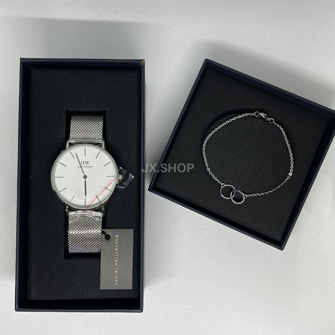 Daniel wellington watch hotsell and bracelet set