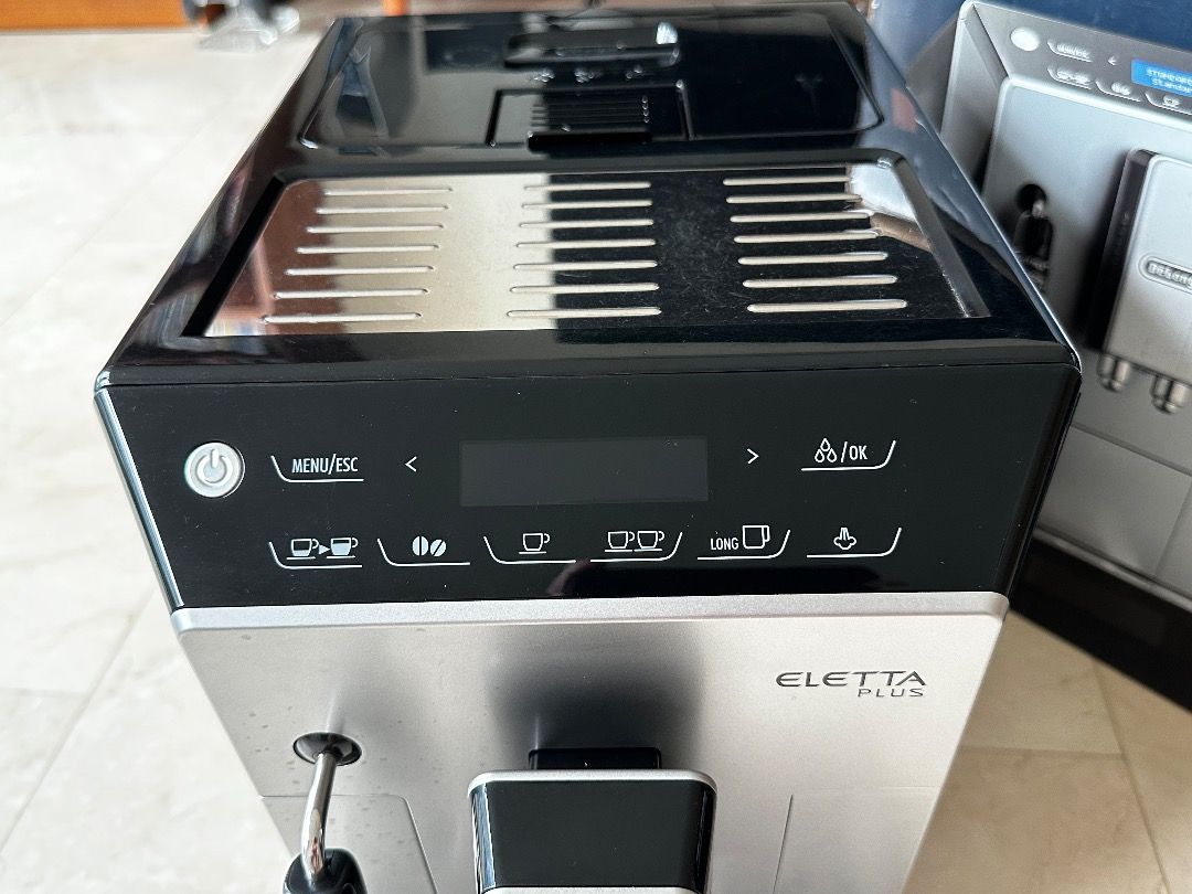 DeLonghi Eletta Plus Fully Automatic Bean to Cup Coffee Machine Cappuccino Espresso Coffee Maker