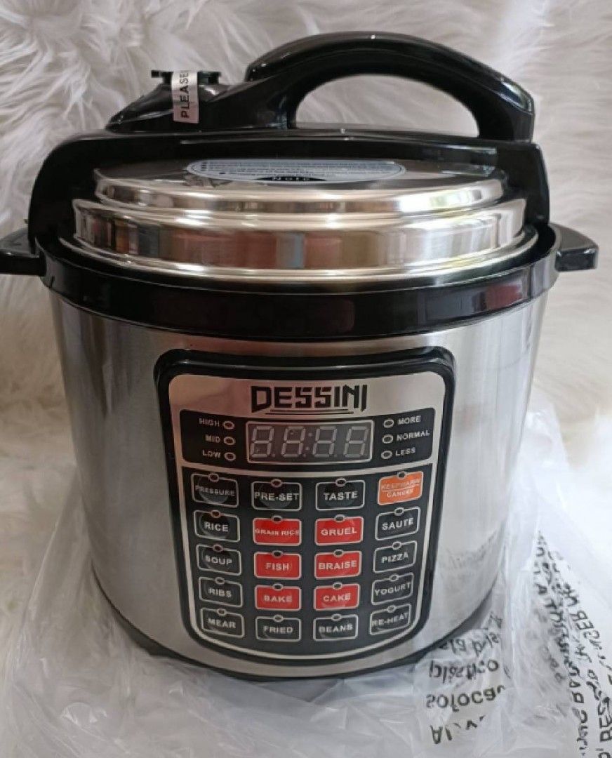 dessini electric pressure cooker 6L 220volts, 電視及其他電器 , 廚房用品, 鍋具在旋轉拍賣