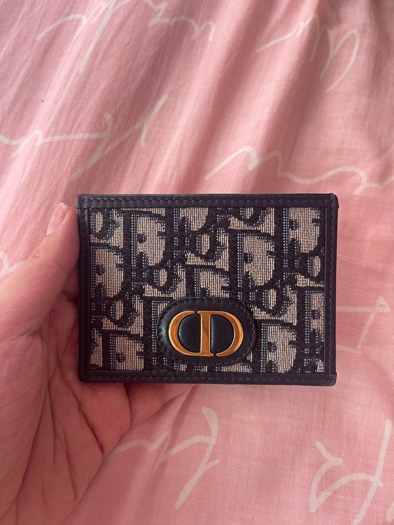 Dior card holder, Luxury, Bags & Wallets on Carousell