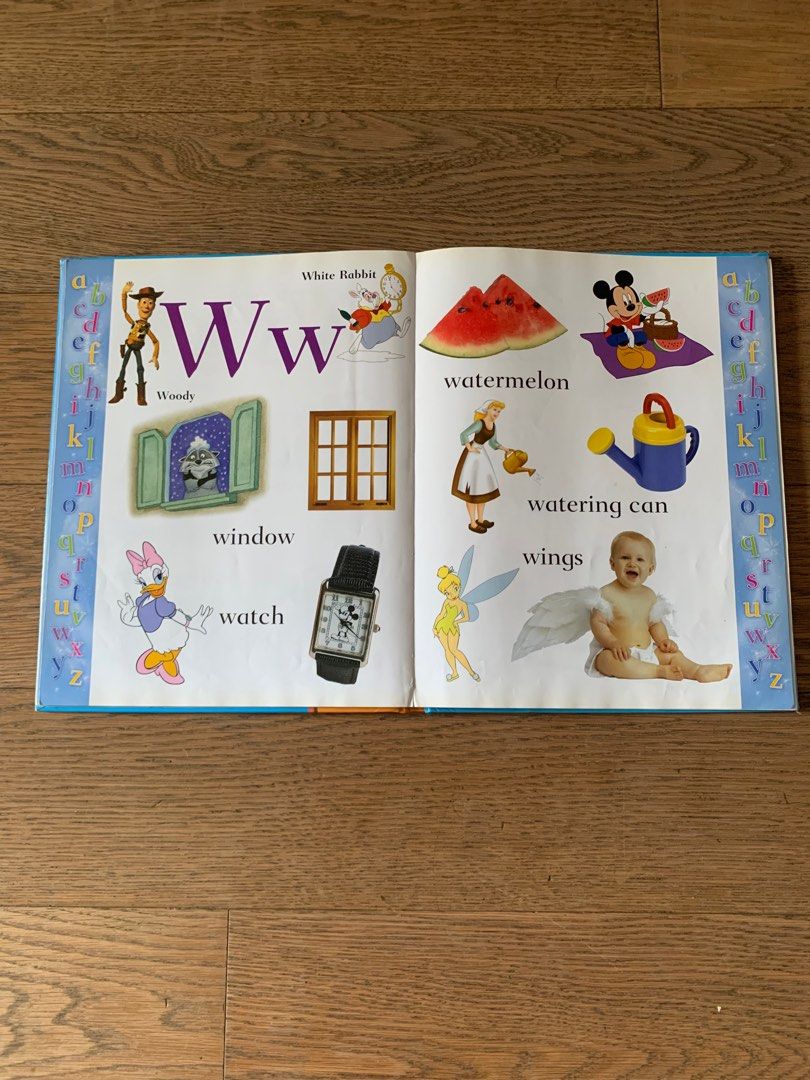 Disney My Book of ABC and 123, 興趣及遊戲, 書本 & 文具, 小朋友書 Carousell