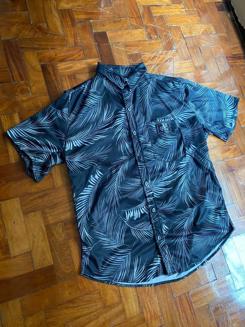 Dri fit deals button down