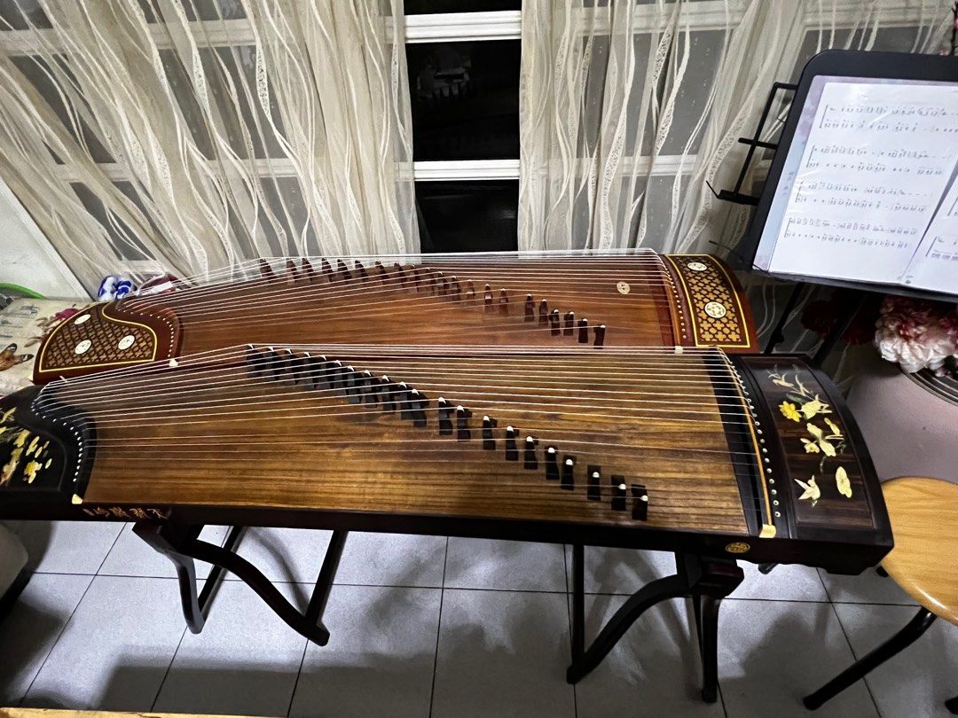 Dunhuang YUN Guzheng Concert Grade, Hobbies & Toys, Music & Media, Musical Instruments on Carousell