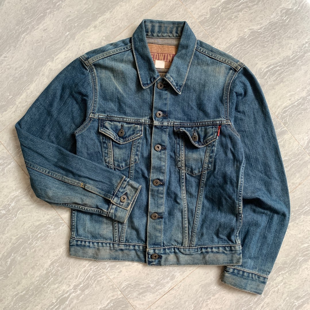 Edwin Japan Type 3, Denim Trucker Jacket, Men's Fashion, Coats, Jackets ...