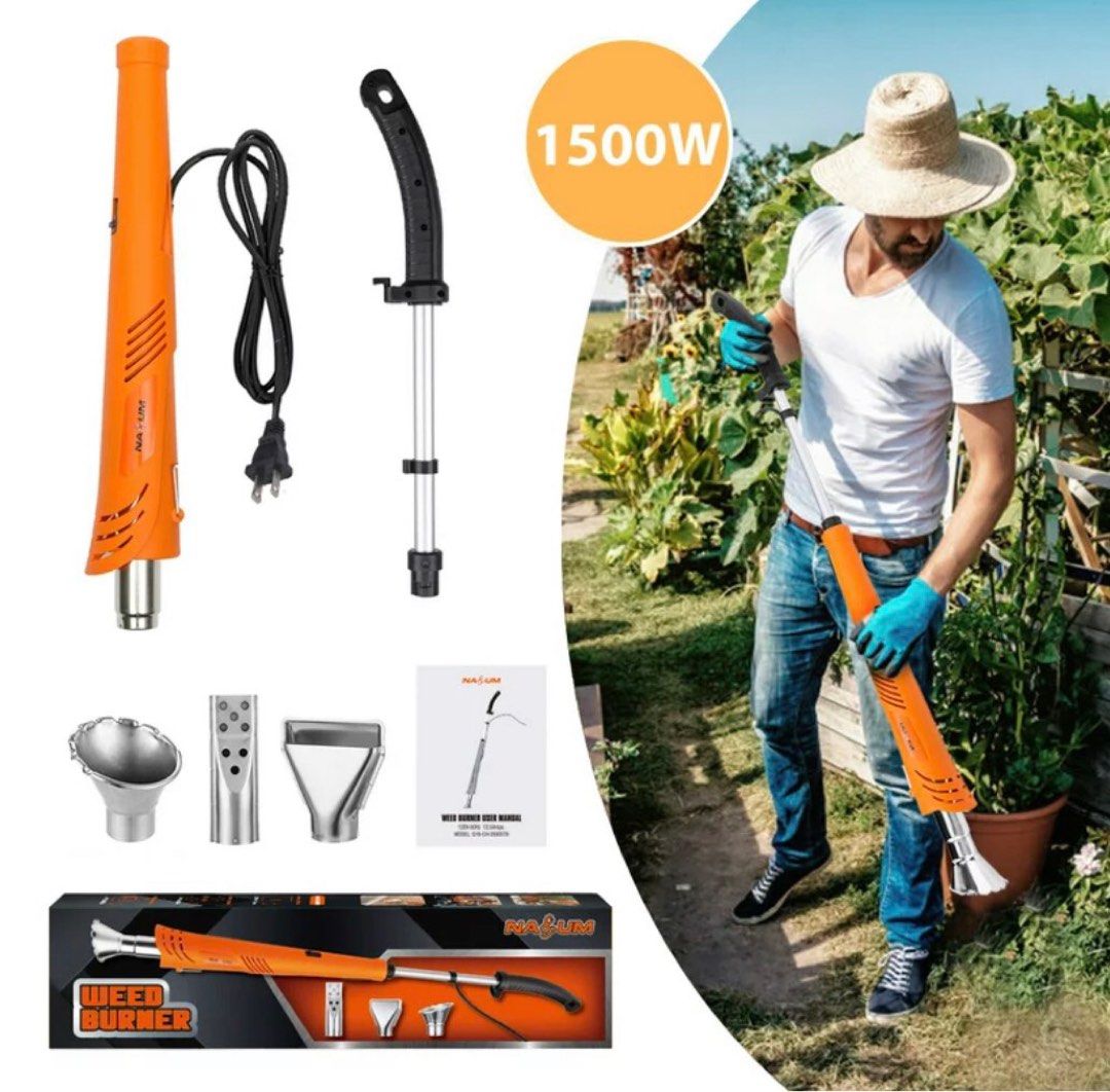 Electric Grass Burner (for Garden Weed Grass), Furniture & Home Living