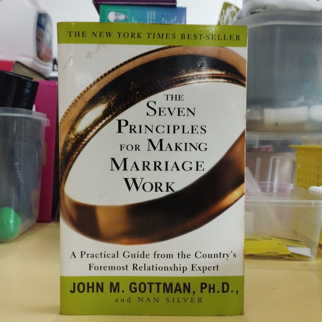 ENG) THE SEVEN PRINCIPLES FOR MAKING MARRIAGE WORK, Hobbies ...