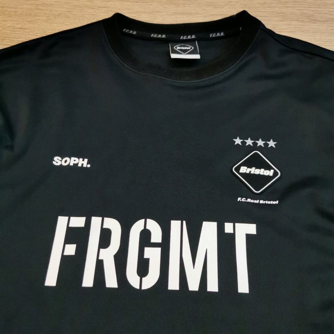 Fcrb fragment TRAINING TOP Size S beams 藤原浩black sophnet, 男裝