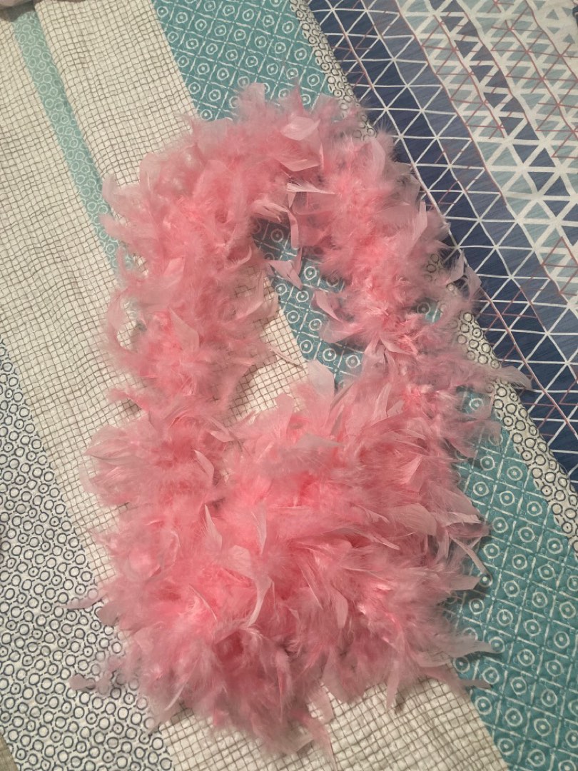 Feather Boa, Hobbies & Toys, Toys & Games on Carousell