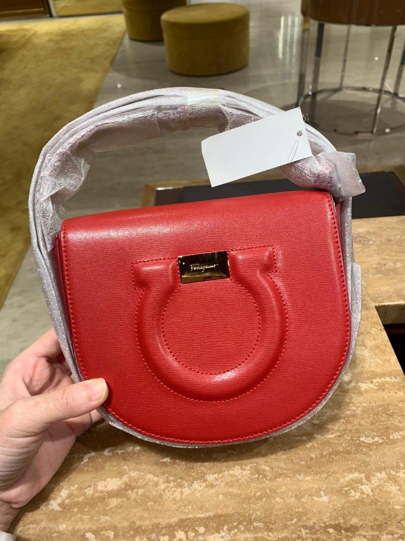 Gancini city mini leather crossbody sale