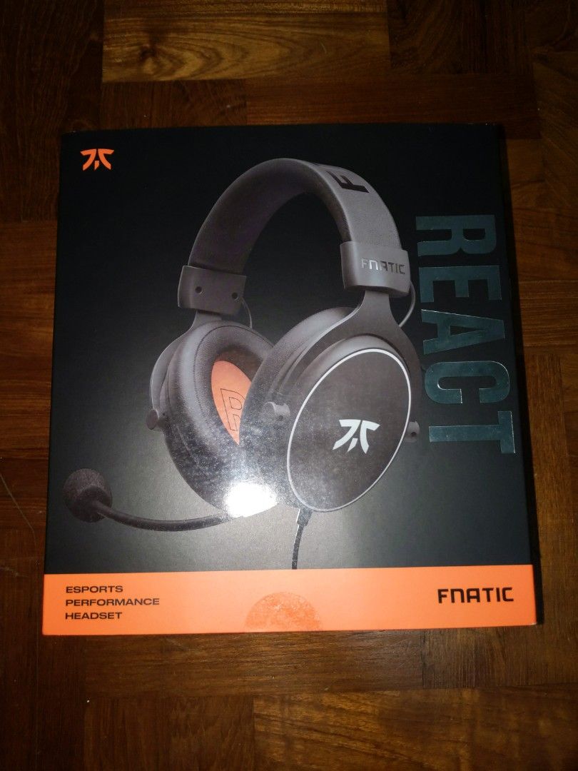 Fnatic REACT+ Wired Gaming Headset with Mic, Audio, Headphones