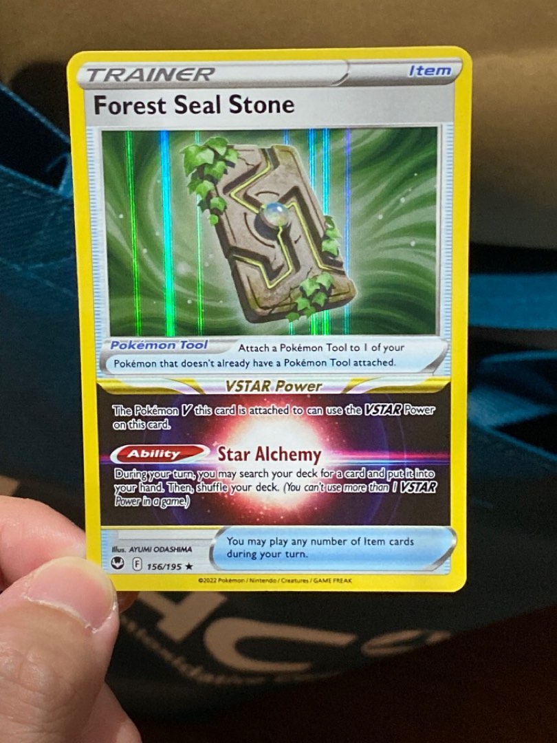 Forest Seal Stone SWSH12 Silver Tempest (SWSH12), Hobbies & Toys