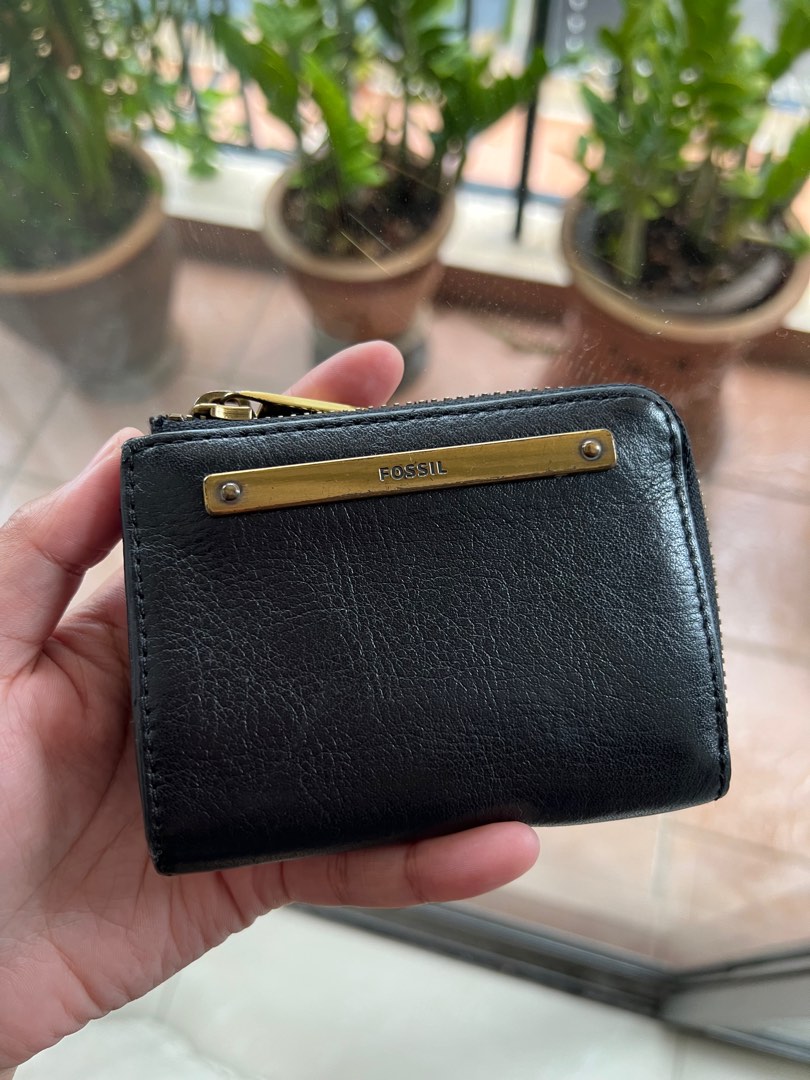 Fossil Liza Mini Wallet Black Men s Fashion Watches