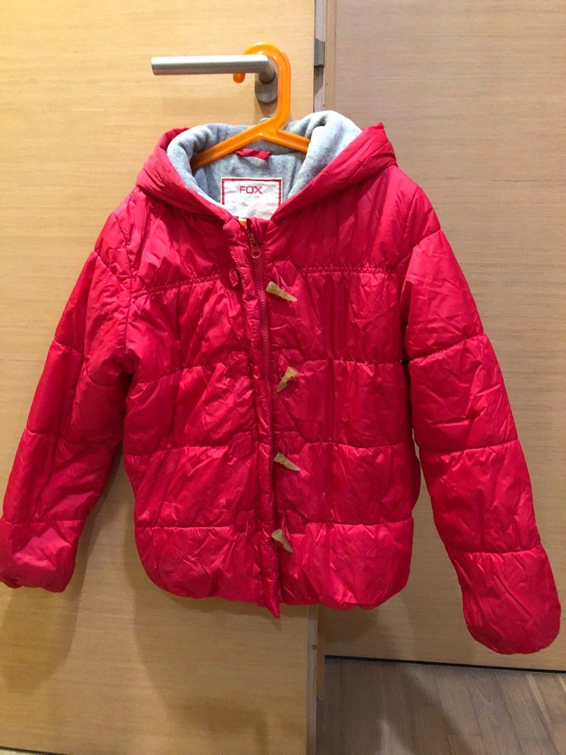 FOX winter jacket with Red Color warn padded washable Babies
