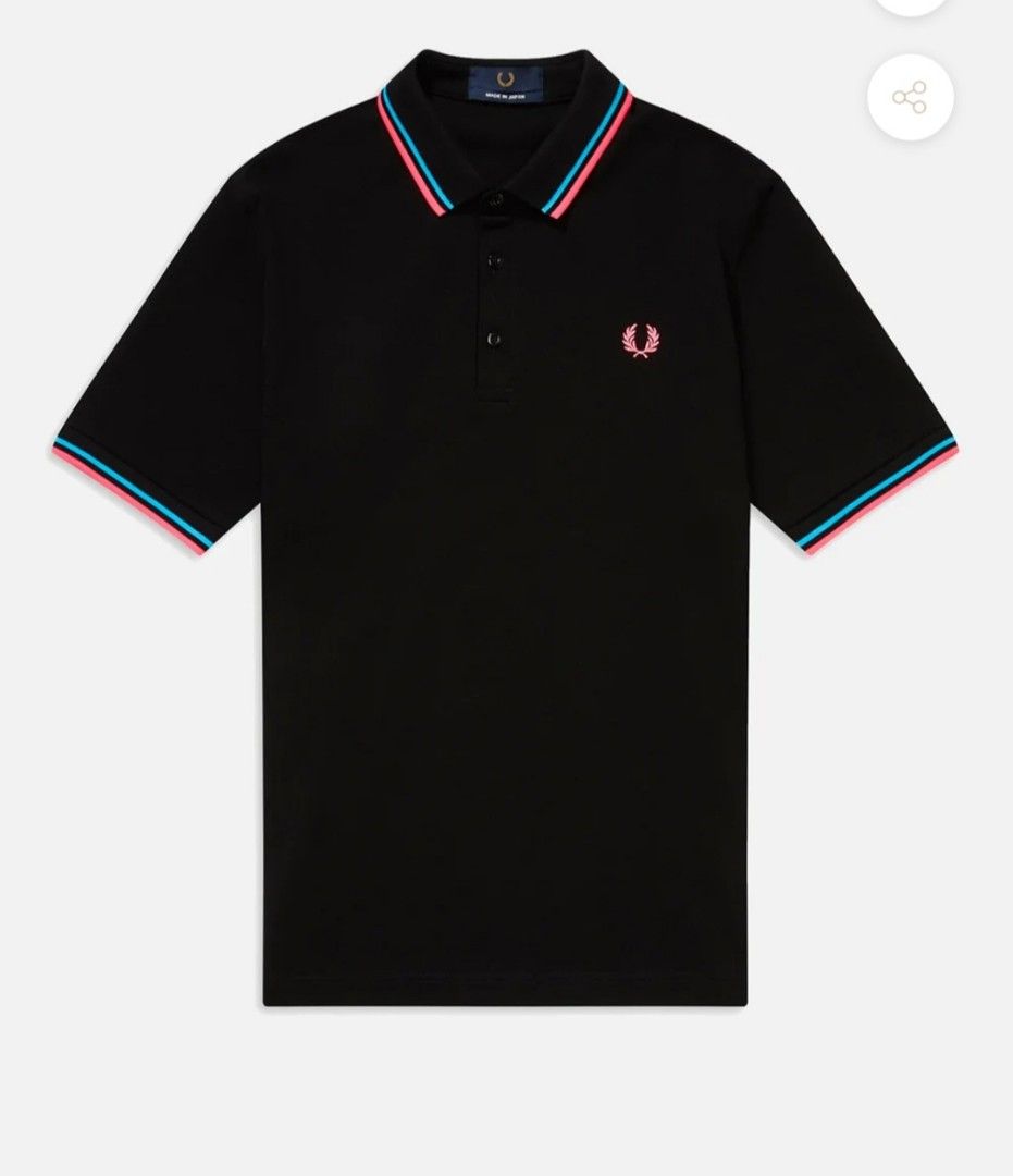 Fred Perry Made in Japan Polo Shirt M size Men s Fashion Tops