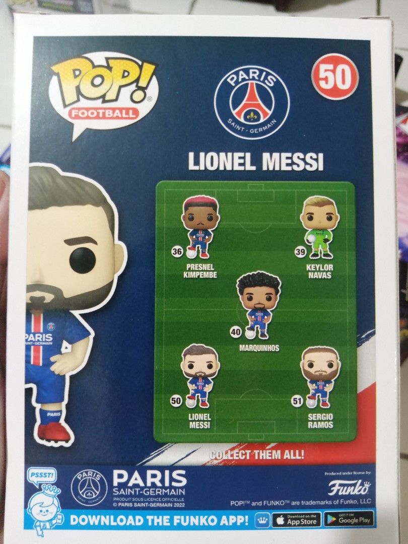 Funko Pop Lionel Messi #50 - PSG - NIZE STORE