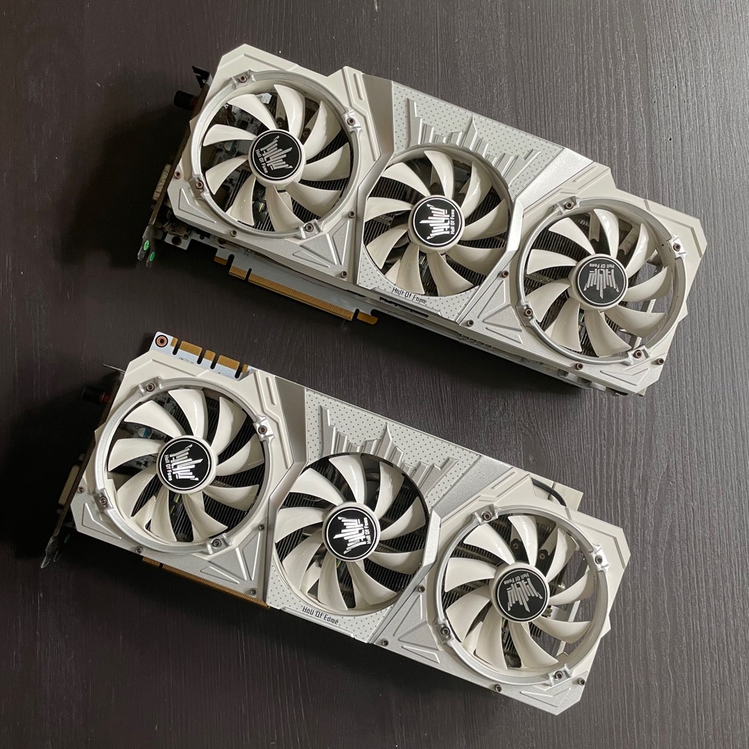 Galax 8GB 1070ti Hall of Fame HOF Computers Tech Parts