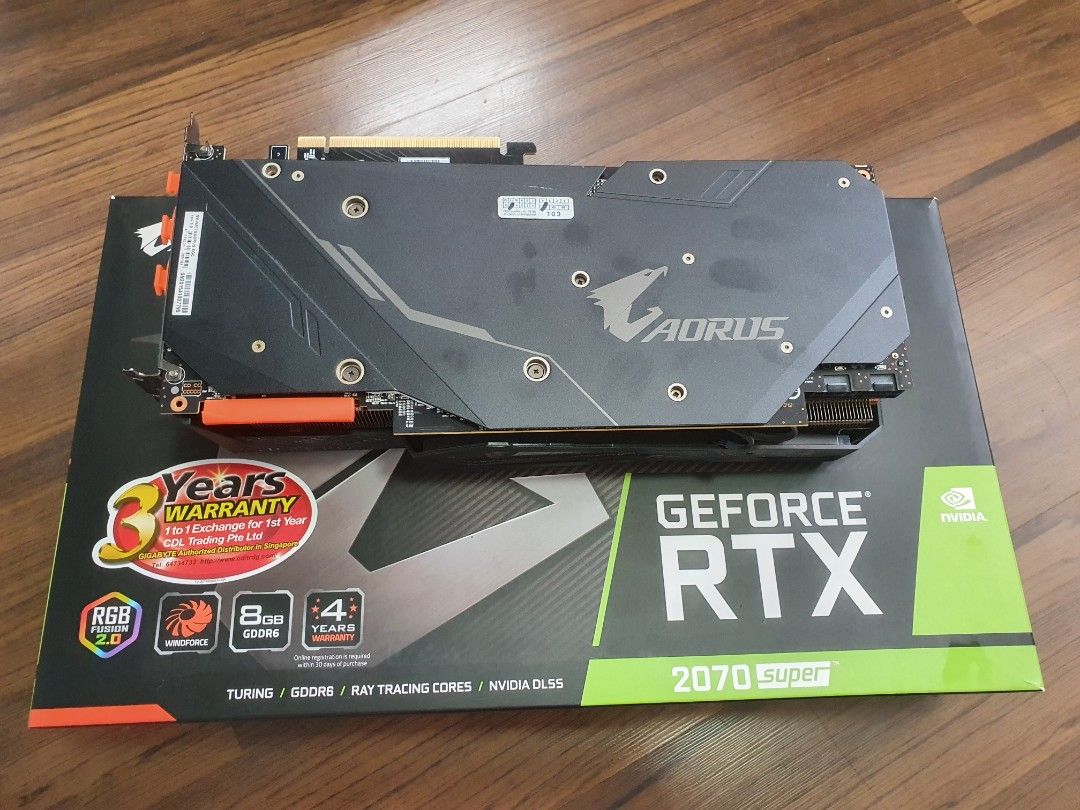 Gigabyte aorus geforce rtx 2070 discount super 8gb gddr6