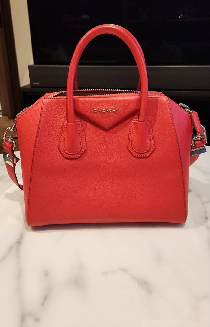 Givenchy antigona discount medium red