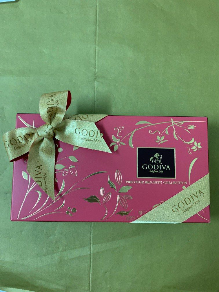 Godiva Chocolate Biscuits Box, 20 Pieces 155g, Food & Drinks, Other