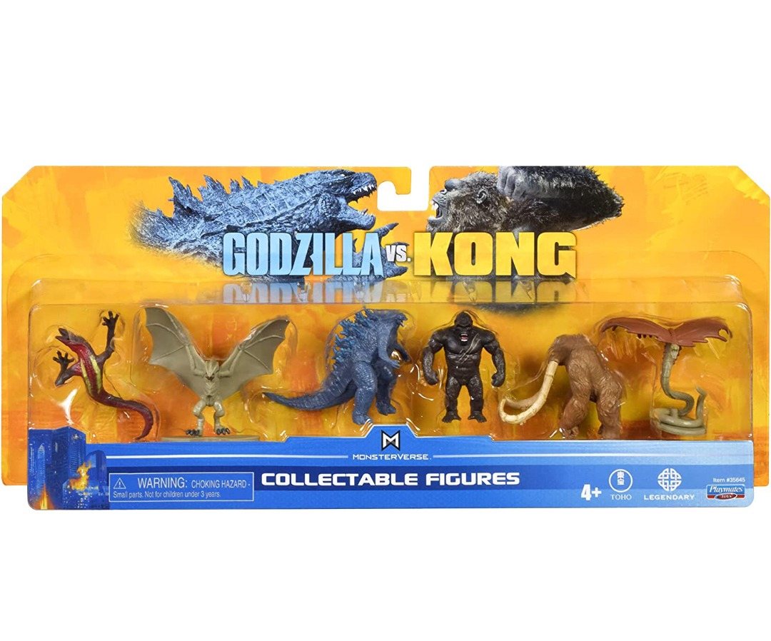 GODZILLA VS KONG 2'' INCH Minifigure Bundle Pack, Hobbies & Toys, Toys ...