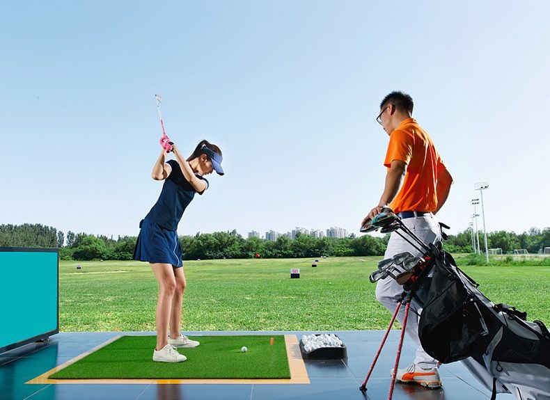 golf mat (can use irons/ driver/ wedge), Sports Equipment, Sports