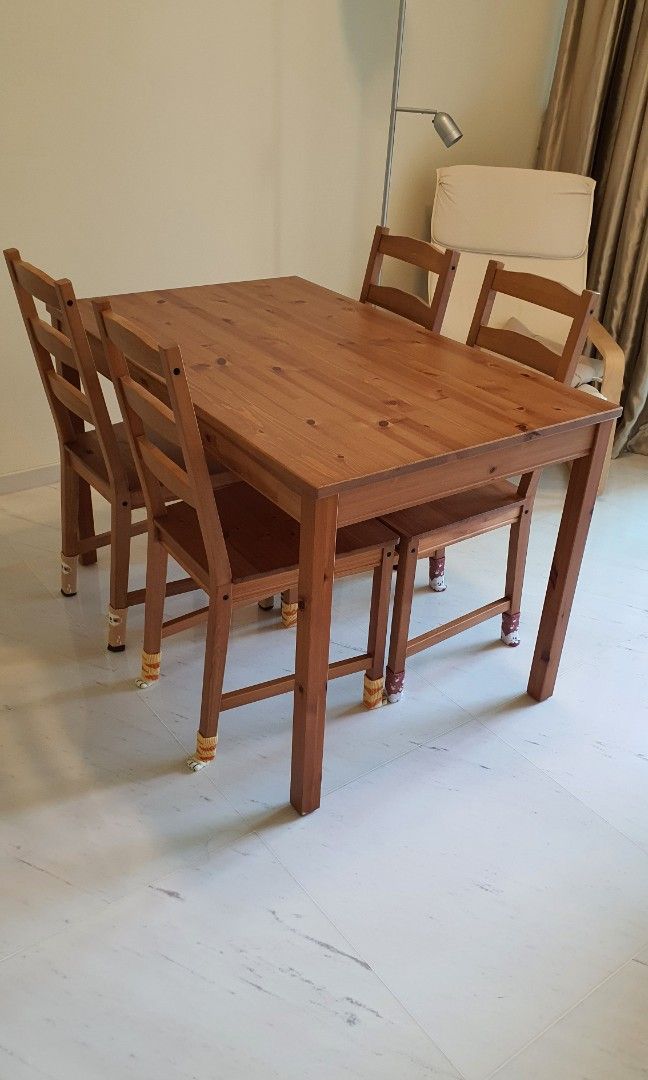 Good condition Ikea dining table and chairs for sale!, Furniture