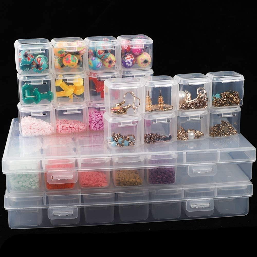 Grid Separate Plastic Storage (for Diamond Art Painting Accessories ...