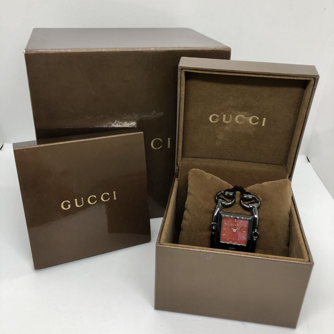GUCCI 116.3 SIGNORIA BLACK QUARTZ LADIES WATCH 227022092 EK Luxury Watches on Carousell