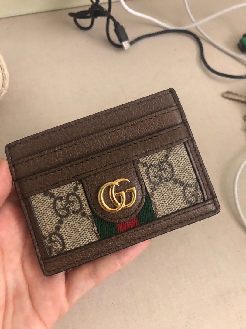 Gucci card holder, Men's Fashion, Watches & Accessories, Wallets & Card
