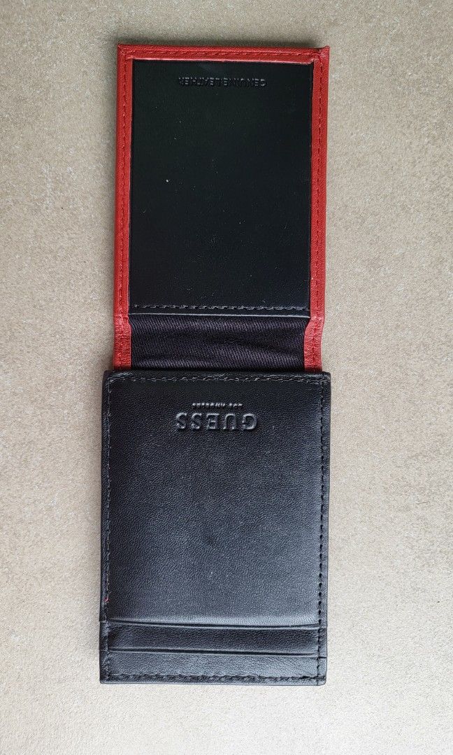 Guess front pocket wallet clearance